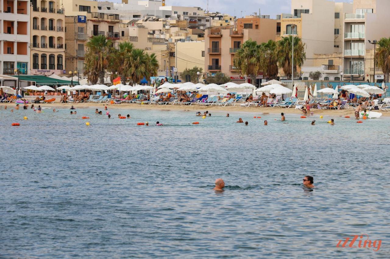 Luxurious Duplex Seafront Apt W Amazing Sea Views Birżebbuġa Esterno foto